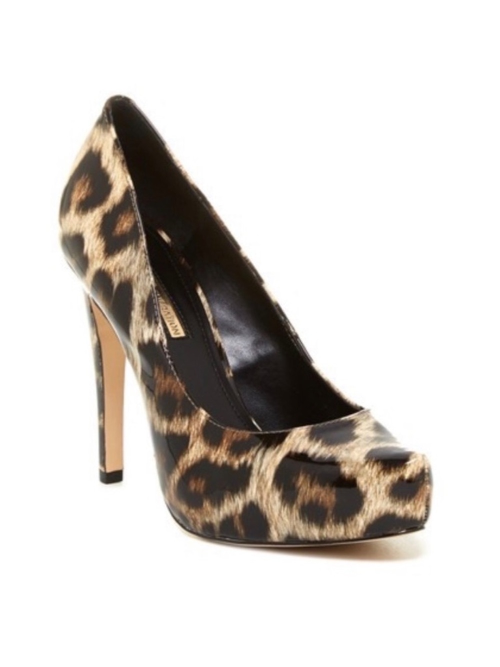 BCBGENERATION “Parade” leopard patent pumps🐯🐯